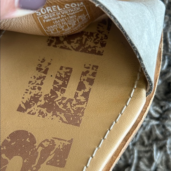 SOREL Women's Ella Strappy Flat Sandals Size 8 - Picture 9 of 11